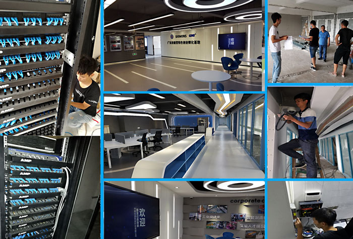 中德西門子技術（中國）國際學院弱電機房綜合施工項目